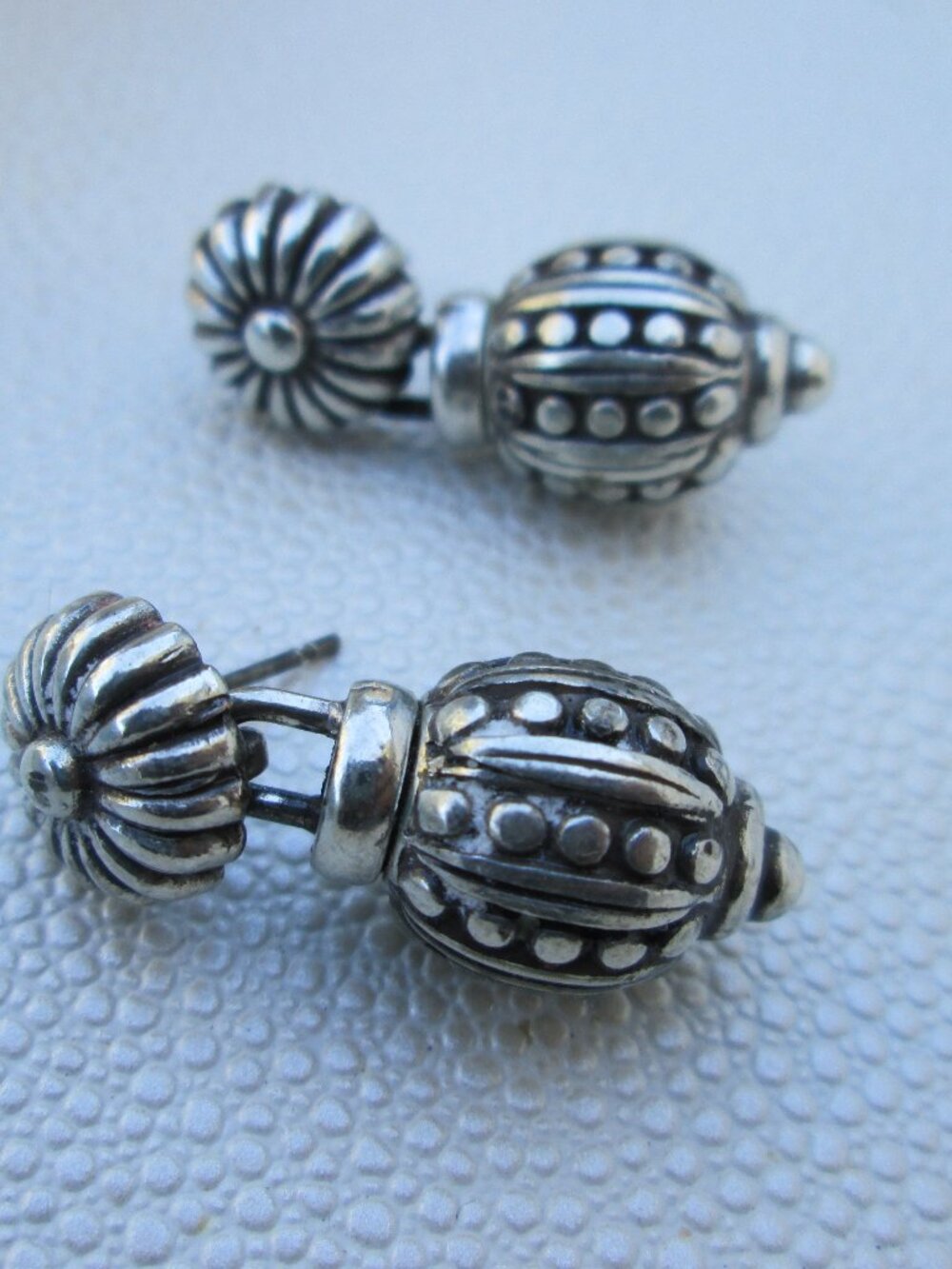 Brighton silver  drop earrings